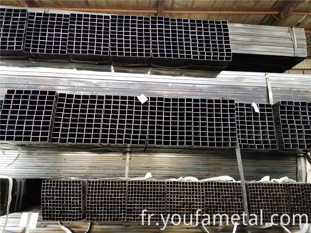 Galvanized square tube